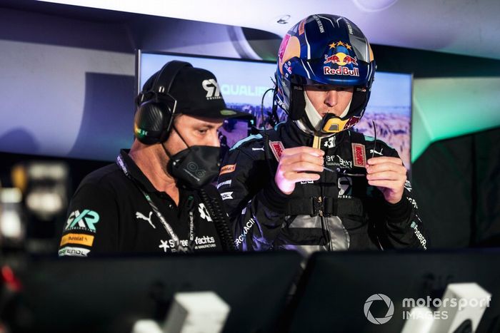 Johan Kristoffersson, Rosberg X Racing, en el centro de comando