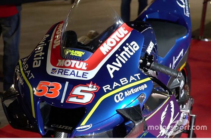 Detalle de la Ducati Desmosedici GP19, Avintia Racing