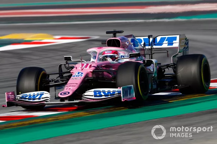 Racing Point RP20 y Mercedes W10