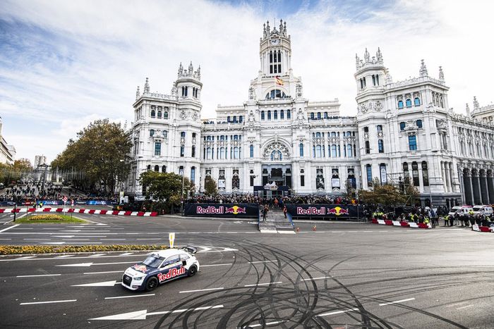 Carlos Sainz, Audi S1 WRX Plaza de Cibeles