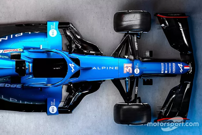 Detalle del Alpine A521 