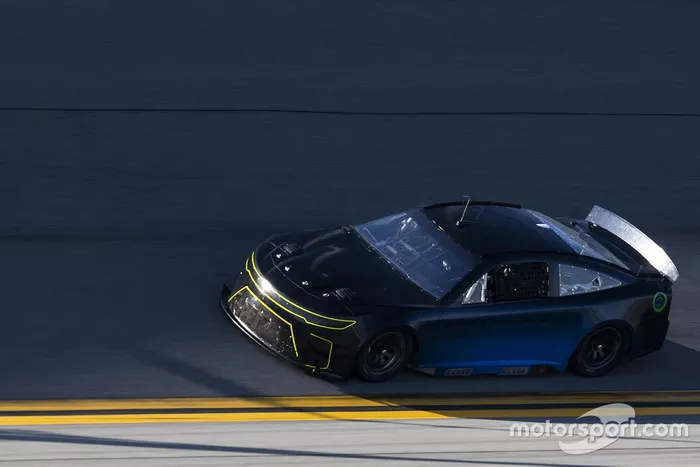Chris Buescher drives the NASCAR Next gen car