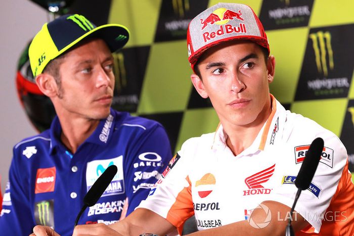 Marc Marquez, Repsol Honda Team, Valentino Rossi, Yamaha Factory Racing