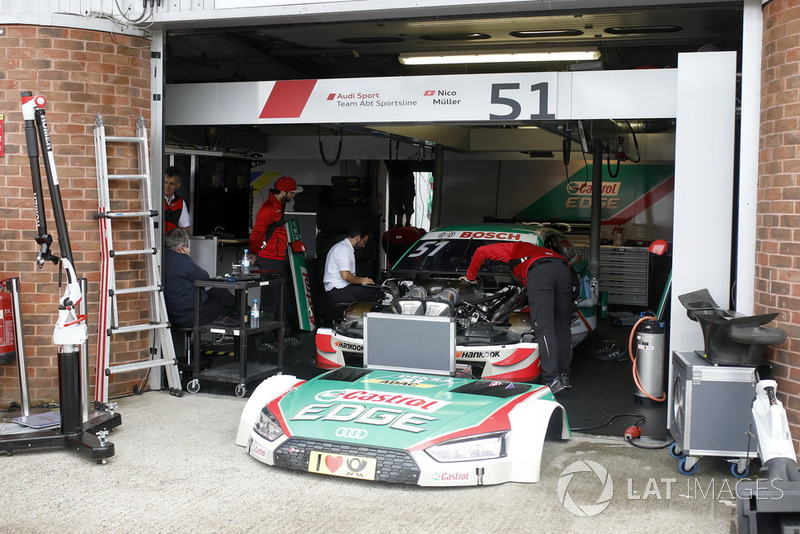 The car of Nico Müller, Audi Sport Team Abt Sportsline