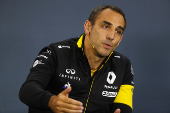 Cyril Abiteboul, directeur, Renault Sport F1 Team, en conférence de presse