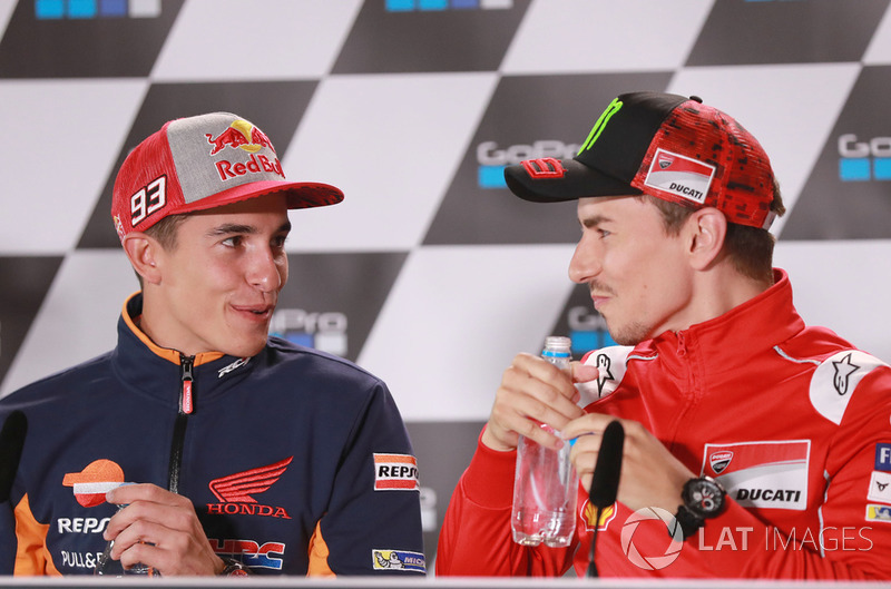 Марк Маркес, Repsol Honda Team, Хорхе Лоренсо, Ducati Team