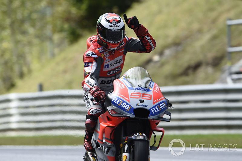 Pemenang balapan, Jorge Lorenzo, Ducati Team