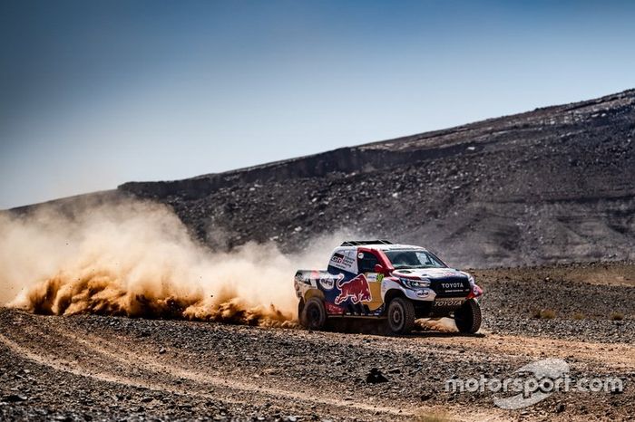 #307 Toyota Gazoo Racing Toyota Hilux: Giniel de Villiers, Alex Haro