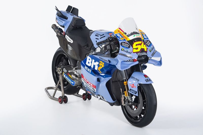 Gresini Racing-kleurstelling
