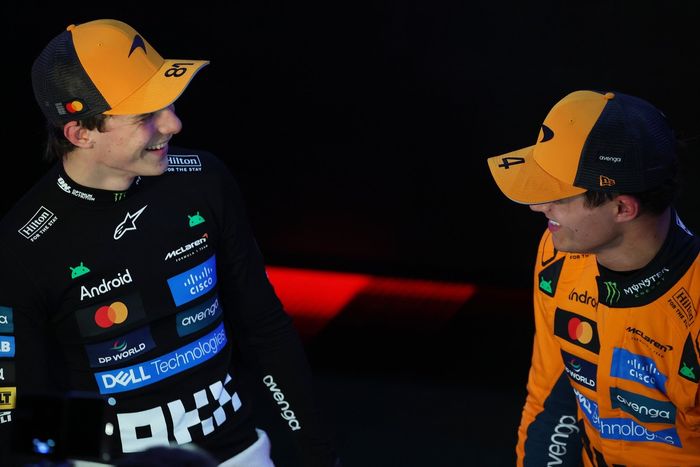 Lando Norris, McLaren, Oscar Piastri