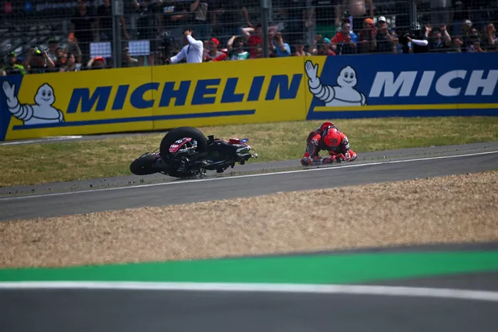 Marc Marquez, Ducati Team crash