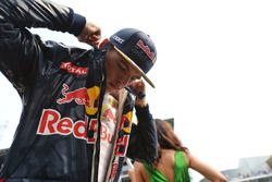 Max Verstappen, Red Bull Racing en la parrilla