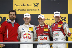 Подіум: переможець гонки Мігель Моліна, Audi Sport Team Abt Sportsline, Audi RS 5 DTM; Друге місце М