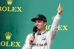 Podium: 2. Nico Rosberg, Mercedes AMG F1
