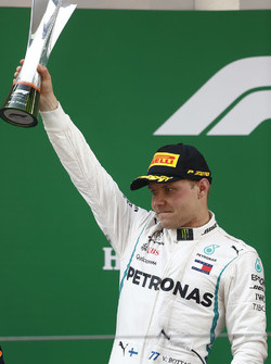 Podyum: 2. Valtteri Bottas, Mercedes AMG F1