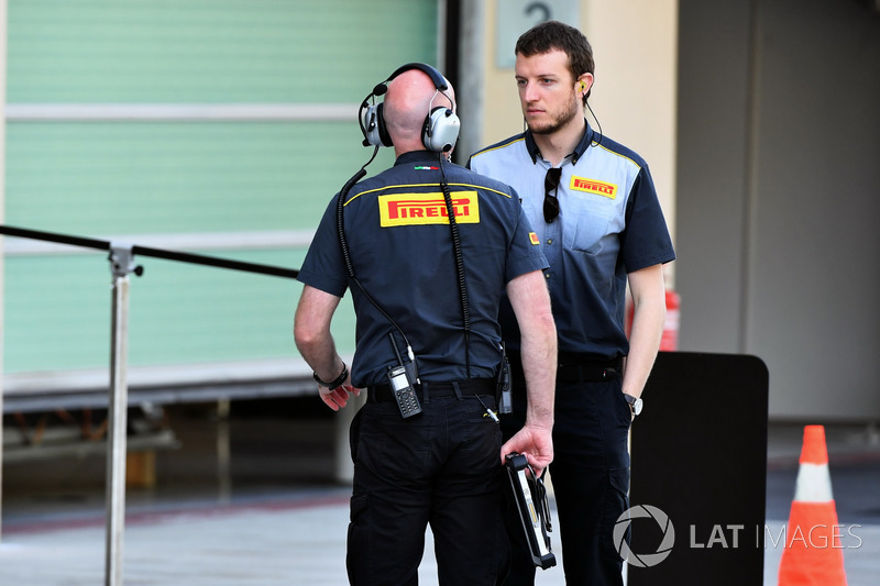 Pirelli engineers