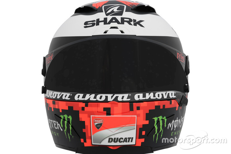 Casque de Jorge Lorenzo, Ducati Team