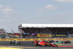 Себастьян Феттель, Ferrari SF-71H, Макс Фертаппен, Red Bull Racing RB14, Льюіс Хемілтон, Mercedes-AMG F1 W09