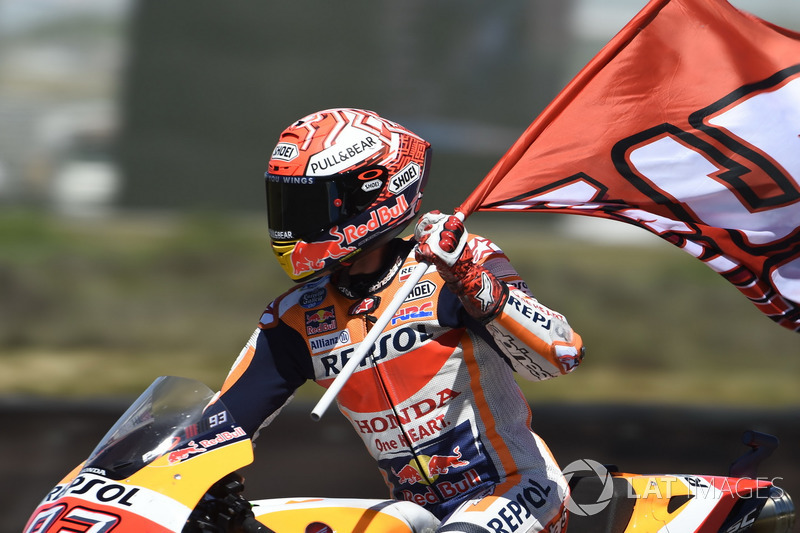 Il vincitore della gara Marc Marquez, Repsol Honda Team