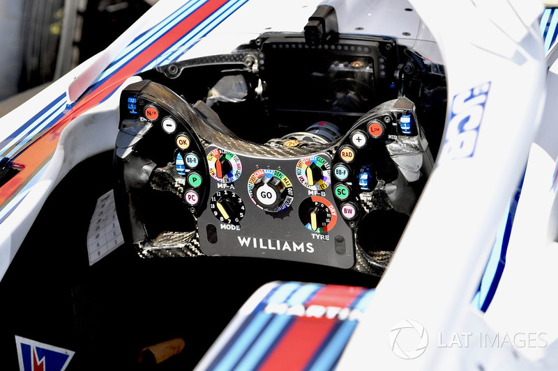 Williams FW41 direksiyonu