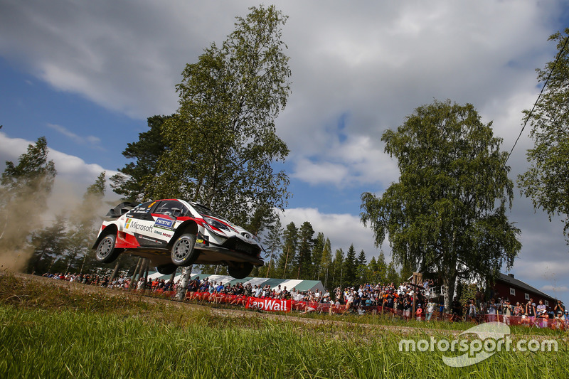 Ott Tanak, Martin Järveoja, Toyota Yaris WRC, Toyota Gazoo Racing