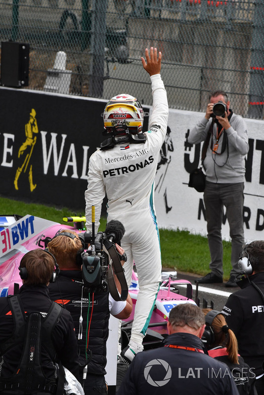 Lewis Hamilton 78. rajtelsősége az F1-ben
