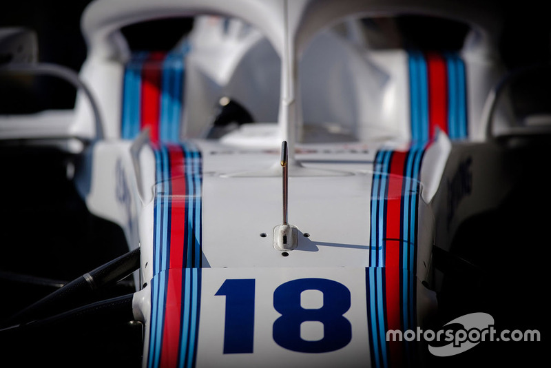 Williams FW41 of Lance Stroll, detail