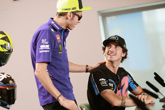Valentino Rossi, Yamaha Factory Racing, Francesco Bagnaia, Sky Racing Team VR46