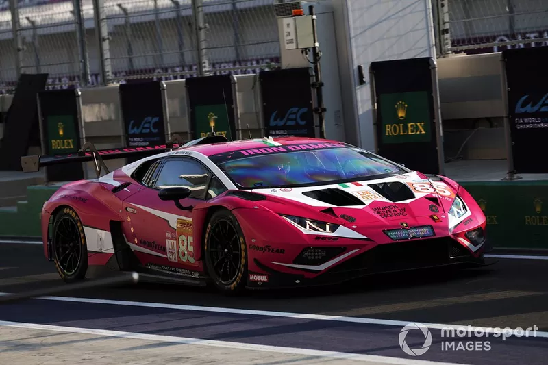 #85 Iron Dames Lamborghini Huracan LMGT3 Evo2: Sarah Bovy, Doriane Pin, Michelle Gatting