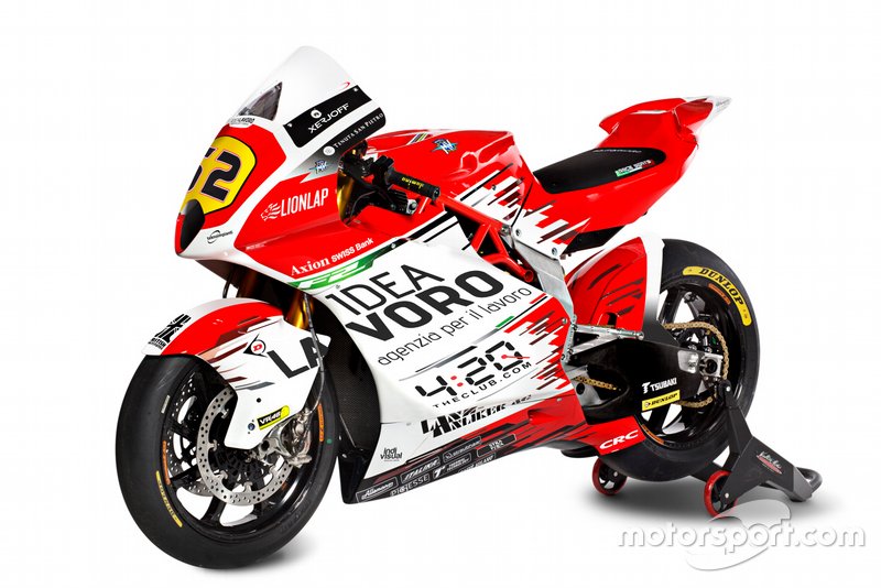 #62 Stefano Manzi, MV Agusta F2 bike detail