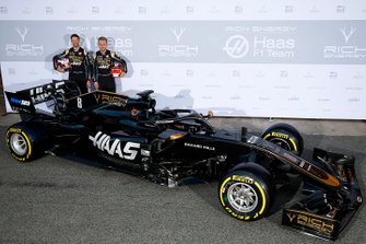 Kevin Magnussen, Haas F1 Team, Romain Grosjean, Haas F1 Team