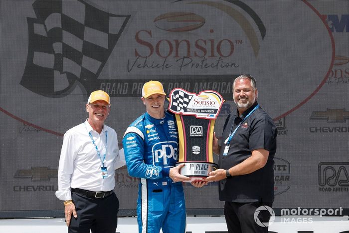 Ganador Josef Newgarden, Team Penske Chevrolet