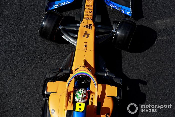 Lando Norris, McLaren MCL35 