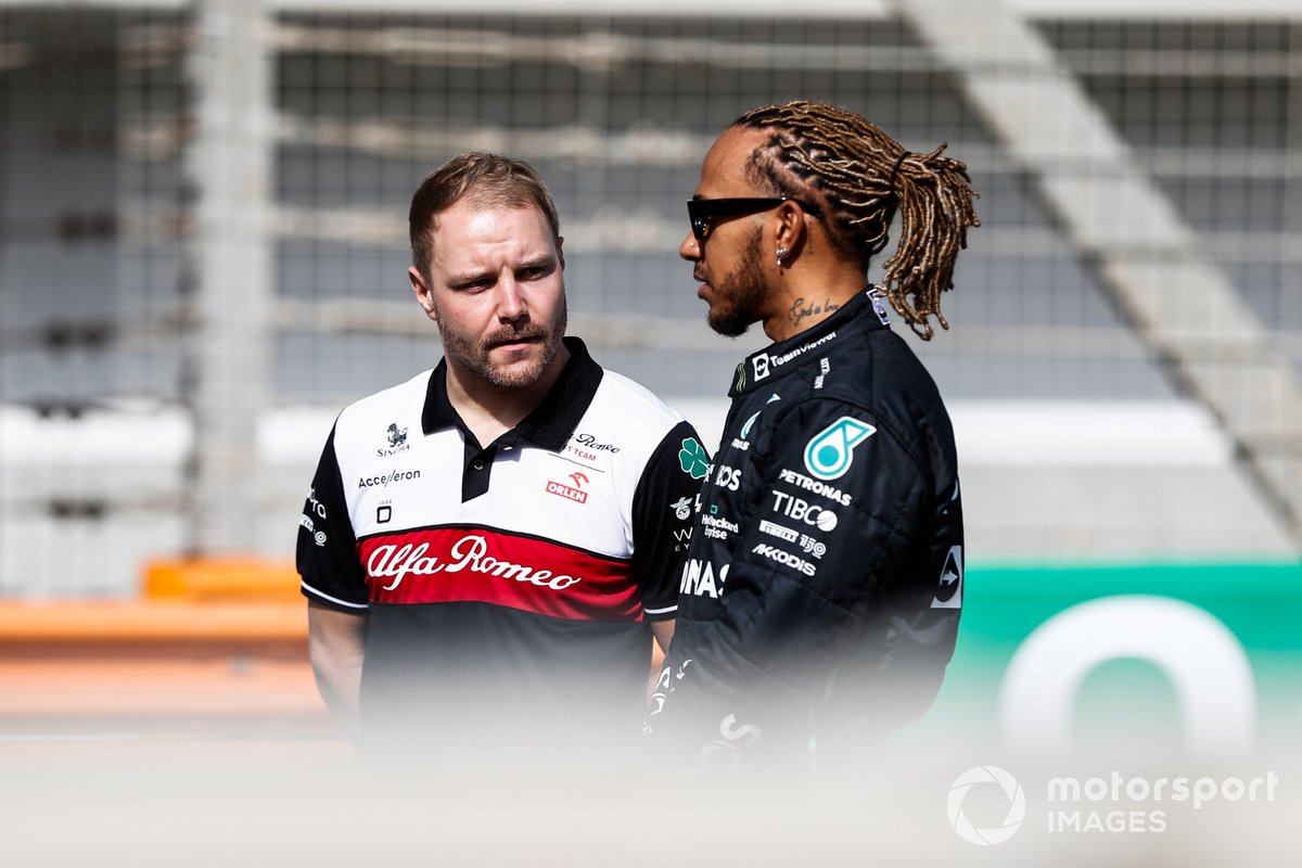 Valtteri Bottas, Alfa Romeo F1 Team, Lewis Hamilton, Mercedes-AMG
