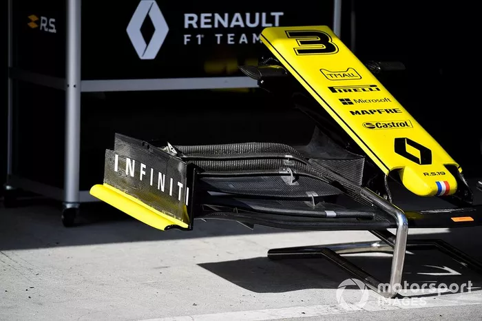 Alerón delantero del Renault R.S.19 