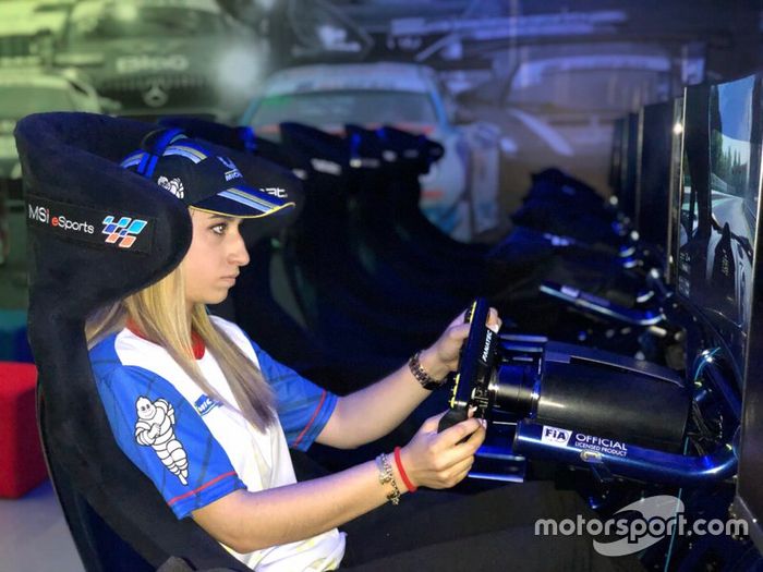 Sandra Gómez, ganadora de la Búsqueda de Piloto Michelin 2019