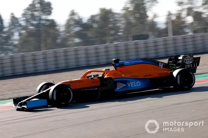 Lando Norris, McLaren MCL35 