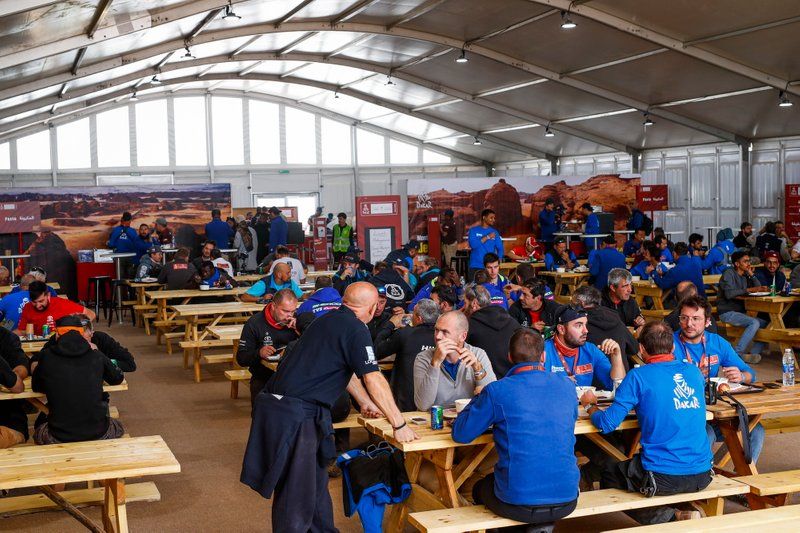 Ambiente en el vivac