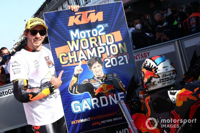 Campeón Mundial 2021 Remy Gardner, Red Bull KTM Ajo
