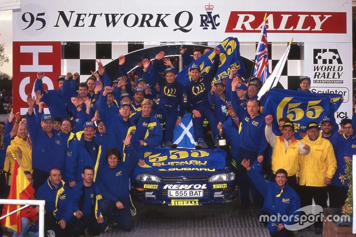 Colin McRae, Derek Ringer, Subaru Impreza 555
