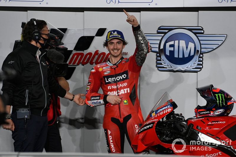 Ganador de la pole Francesco Bagnaia, Ducati Team