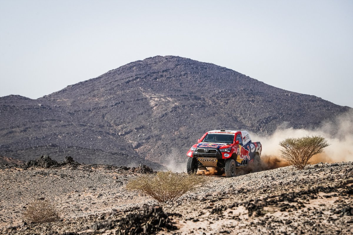 #301 Toyota Gazoo Racing: Nasser Al-Attiyah, Matthieu Baumel