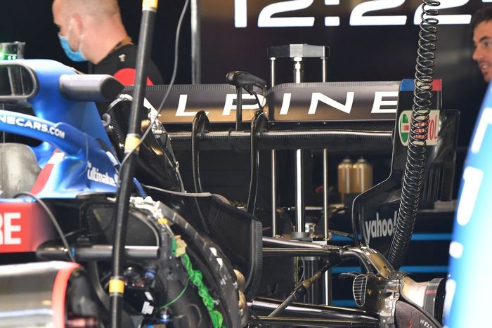 Alerón trasero del Alpine A521