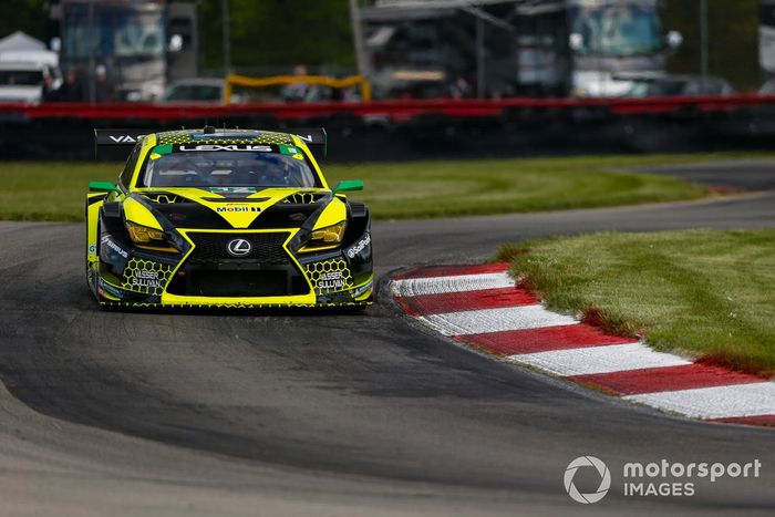 #12: VasserSullivan Lexus RC F GT3, GTD: Frankie Montecalvo, Zach Veach