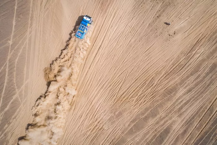 #518 Team Kamaz Master: Andrey Karginov, Igor Leonov, Andrey Mokeev