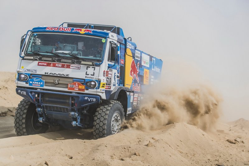 #518 Team Kamaz Master: Андрій Каргінов, Ігор Лєонов, Андрій Мокєєв