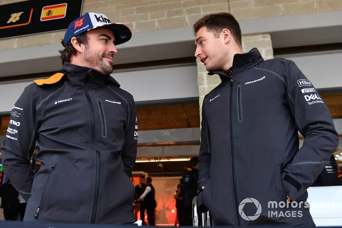 Fernando Alonso, McLaren y Stoffel Vandoorne, McLaren 