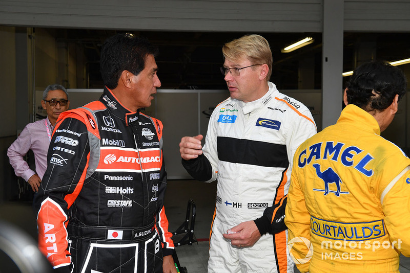Satoru Nakajima, Aguri Suzuki ás Mika Hakkinen