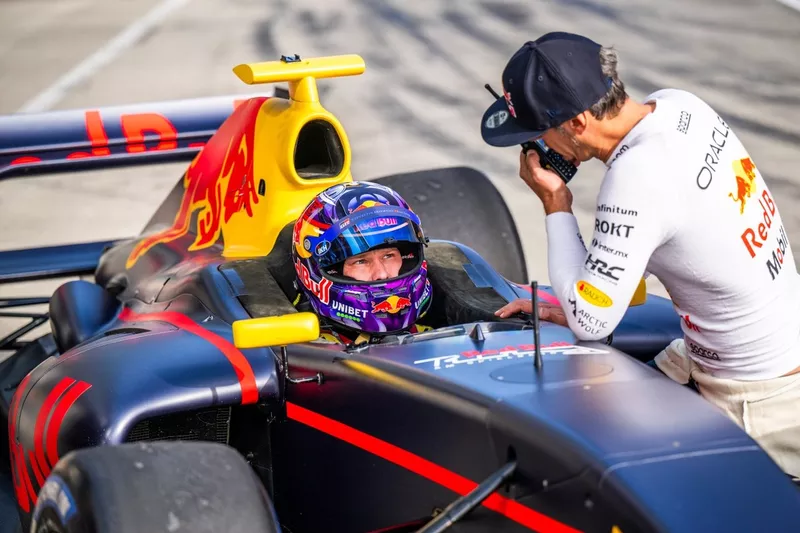 Kalle Rovanpera fait un essai dans une Formule 1 Red Bull au Red Bull Ring 