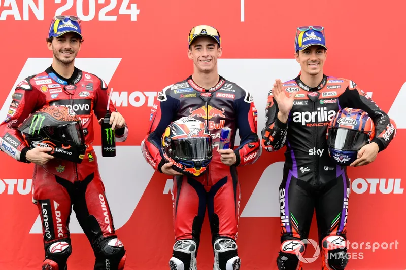 Francesco Bagnaia, Ducati team, Pedro Acosta, Red Bull GASGAS Tech3, Maverick Vinales, Aprilia Racing Team